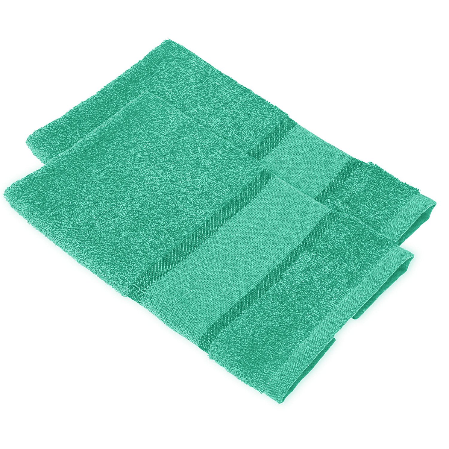 buttinette Gästetücher 2er-Pack, smaragd Image