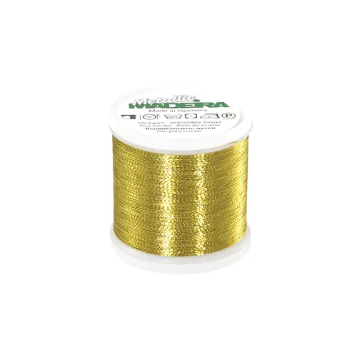 MADEIRA Stickgarn Metallic Brilliant, Stärke 40, 200 m-Spule, gold-4