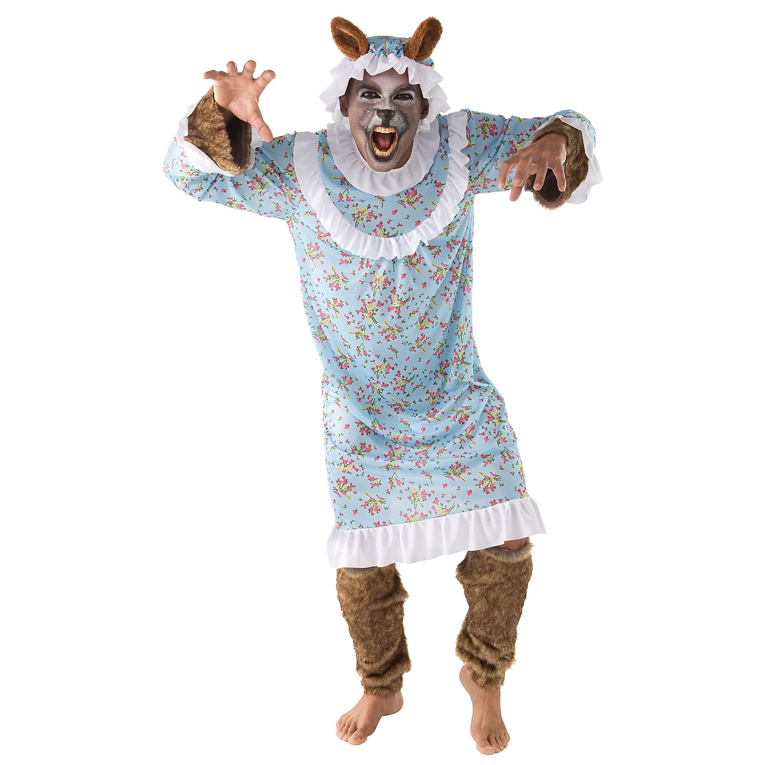 Wolfskostüm Wolf im Schlafrock Image