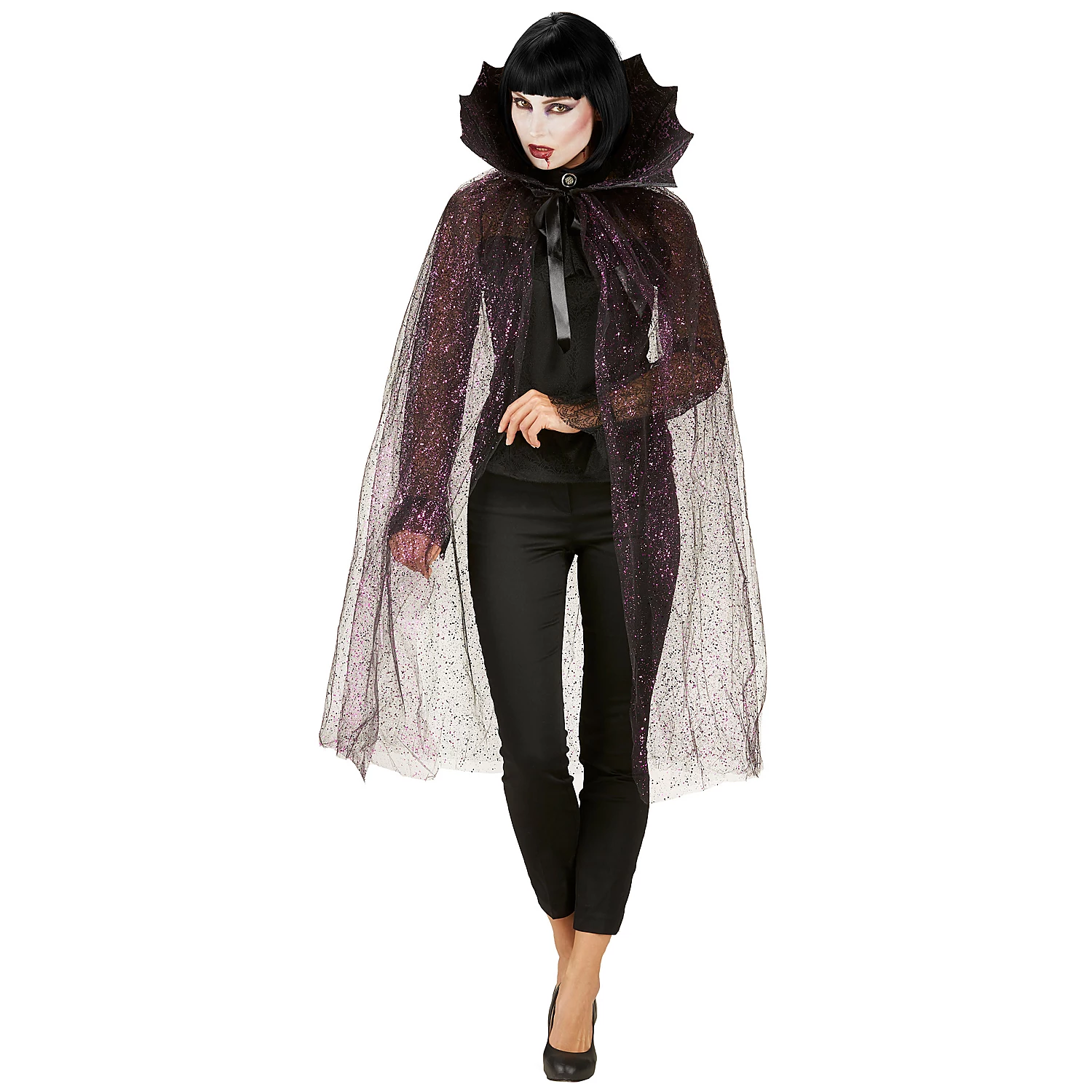 Umhang Vampir-Lady für Damen Image