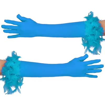 Handschuhe Glamour, türkis Image