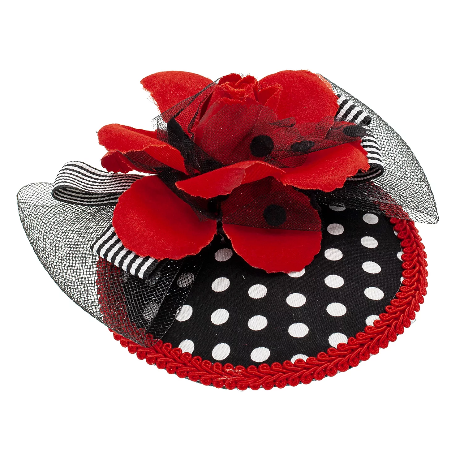 Fascinator Polka Dots Image