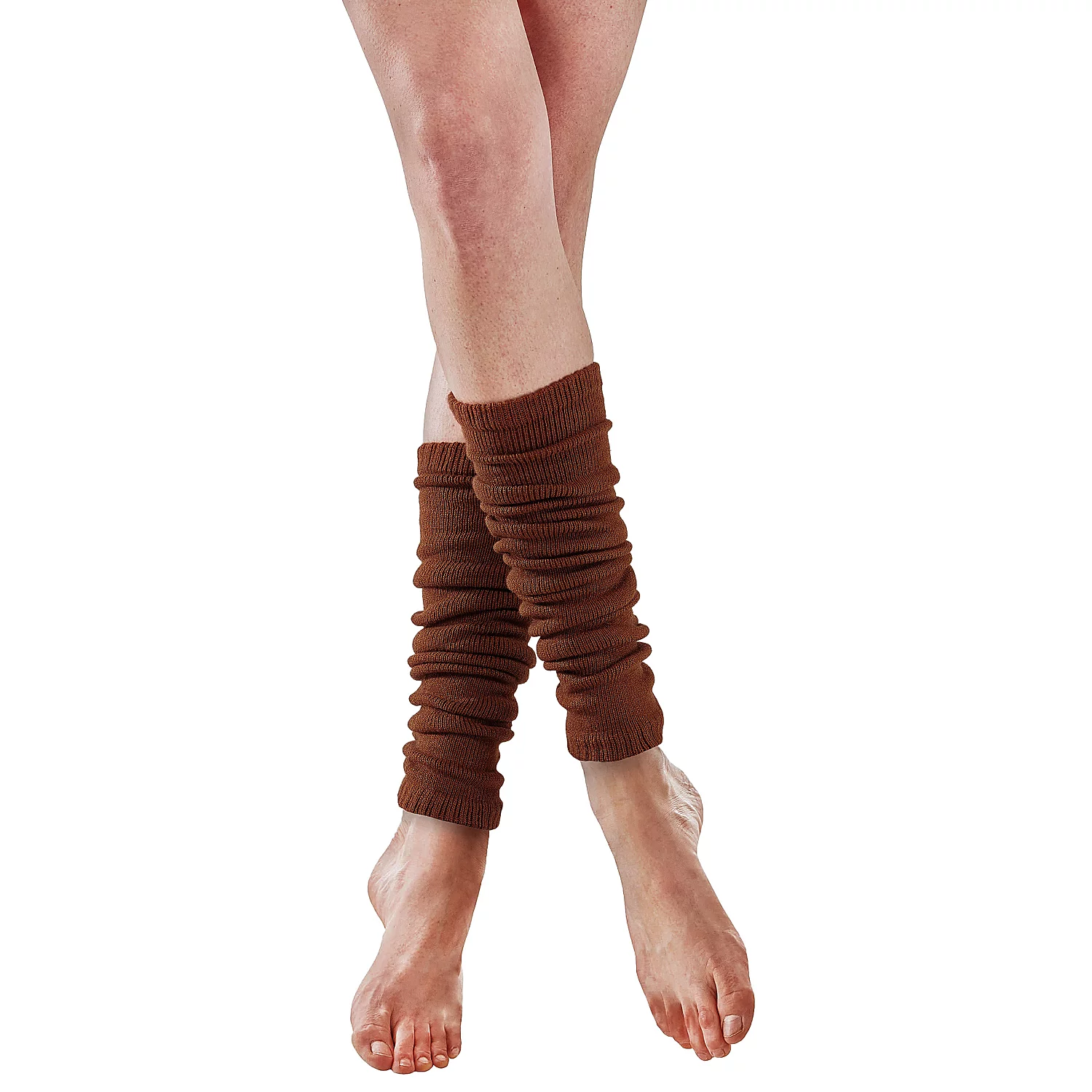 Strick-Beinstulpen, braun Image
