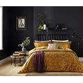 Morris & Co Seasons By May 100% Organic Cotton, 220TC Duvet Cover, Single, Saffron, Gold