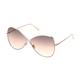 Tom Ford NICKIE FT 0842 Shiny Rose Gold/Brown Shaded 66/9/135 women Sunglasses