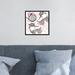 Oliver Gal Skates & Style - Graphic Art on Canvas in Gray/Pink/White | 12 H x 12 W x 1.5 D in | Wayfair 38814_12x12_CANV_BFL