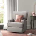 Greyleigh™ Baby & Kids Chalco Swivel Reclining Glider Polyester or Polyester Blend in Gray | 39.5 H x 33 W x 36.5 D in | Wayfair