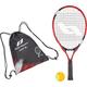 PRO TOUCH Kinder Tennisschläger ACE 19, Größe 0000 in Rot/Schwarz/Weiß