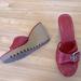 Coach Shoes | Coach Wedges | Color: Red | Size: 6.5