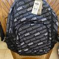 Vans Bags | New Vans “Off The Wall” Unisex Backpack | Color: Black/White | Size: Os