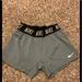 Nike Bottoms | Girls Nike Dri Fit Shorts Gray Size Medium | Color: Black/Gray | Size: Mg