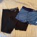 Nike Pants & Jumpsuits | Bundle Of Nike Pants And Shorts | Color: Black/Blue | Size: S