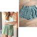 Anthropologie Shorts | Anthropologie Daughters Of Liberation Pear Short 6 | Color: Green/Yellow | Size: 6