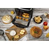 Aria Air Fryers 9.4 liter Oven w/ Rotating Rotisserie Stainless Steel in Black | 17.7 H x 15.2 W x 16.85 D in | Wayfair AAO-890