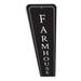 Lizton Sign Shop, Inc Vertical Farmhouse Aluminum Sign Aluminum in Black/Gray/White | 24 H x 6 W x 0.06 D in | Wayfair 4851-A624