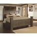 Loon Peak® Granite Range Standard Bed in Brown | 68 H x 86.5 W x 96.25 D in | Wayfair 584284B6113F4DDAA802EB4740126F78