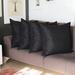Latitude Run® Octave Square Pillow Cover Polyester in Black | 16 H x 16 W x 0.24 D in | Wayfair 6274EB321C524B5C98FB34BEFC4651C5