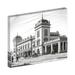 Ebern Designs Union Station, Historic Savannah - Wrapped Canvas Photograph Print Canvas, Solid Wood in Black/White | 20 H x 24 W x 1.5 D in | Wayfair