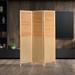 Winston Porter Shodra 6 Ft. Tall Louvered Beadboard Room Divider Wood in White | 71 H x 52.5 W x 1 D in | Wayfair 24599256B8FE4B3FB19579362D19B1EC