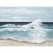 Longshore Tides 'Tide' - Painting Print Paper in Blue/Brown/White | 12 H x 16 W x 0.15 D in | Wayfair AFAD2D90601D4502B3C2A56A6CA73A2E