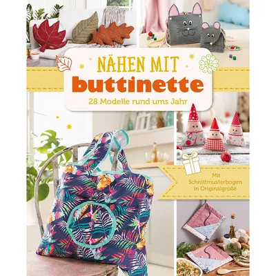 Buch Nähen mit buttinette – 28 Modelle rund ums Jahr Image