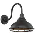 Nuvo Lighting 67012 - 1 Light 120 volt Dark Bronze Outdoor Wall Sconce (NEWBRIDGE 1LT LG OUTDOOR WALL)