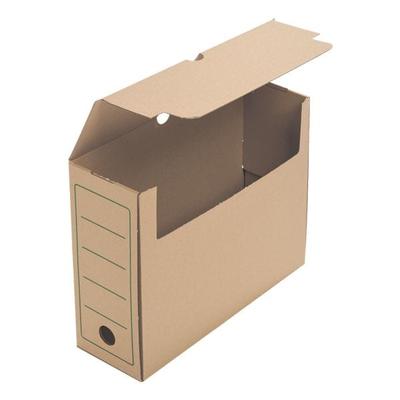 cartonia Archivschachtel »Nature« 10 cm breit - 10 Stück braun, 9.7x33x25 cm