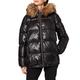 Geox Damen W Backsie Jacke, BLACK, 34 DE (Herstellergröße: 40)