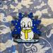 Disney Accessories | Disney Donald Duck Snowman Pin | Color: Blue/White | Size: Os