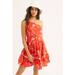 Free People Dresses | Free People All Mine Mini Dress | Color: Cream/Red | Size: Xs
