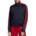 Adidas Jackets & Coats | Adidas Id 3s Snap Track Jacket | Color: Blue/Red | Size: Xs