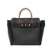 Burberry Bags | Burberry Small Triple Stud Leather Belted Tote Bag | Color: Black/Brown | Size: Os