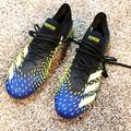 Adidas Shoes | Adidas Predator Freak.1 Fg Soccer Cleats | Color: Black/Blue | Size: 9.5