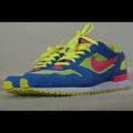 Nike Shoes | Nike Tyan Sneakers- Out Of Stock Online! | Color: Pink/Yellow | Size: 6.5