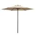 Latitude Run® Gatzke 7' 5" Market Umbrella Metal in Brown | 87 H in | Wayfair 8239C3C6ADD04877889E7DB20B546CE5