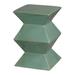 Brayden Studio® Bayviewpark Ceramic Garden Stool Ceramic in Green | 18 H x 12 W x 12 D in | Wayfair FF3AB21BCBA847869C13224D1F15D1FE