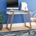 Wade Logan® Asten 39.50" Wide Desk w/ Shelf Wood in White | 29.5 H x 43.25 W x 21.5 D in | Wayfair LGLY4974 37112549