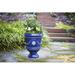 Southern Patio® Porter Resin Urn Planter Composite/Resin/Plastic/Stone in Blue | Wayfair CMX-064725