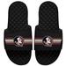 Youth ISlide Black Florida State Seminoles Varsity Stripes Slide Sandals