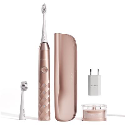 Ailoria Shine Bright USB-Schallzahnbürste Rosegold Limited Edition Elektrische Zahnbürste