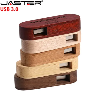 JASTER – clé USB 3.0 4 go 16 go 32 go 64 go personnalisable boîte en bois avec logo photographie