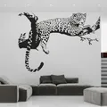 Guitleopard Cheetah Wall Sticker Animal Africain Creative Home Decor Panther Chambre Salon