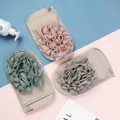 Serviette de gIslande double face expansive fournitures de bain tampon de fleur accessoires de