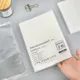 Couverture transparente pour carnet de notes A5A6 planificateur noyau intérieur recharge papier