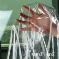 Film plastique PVC transparent imperméable tissu TPU sacs en cristal bricolage décor de scène