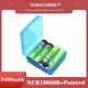 Batterie aste au lithium NCR18650B avec piles pointues (sans PCB) et boîte 18650 3.7 V 3400 mAh
