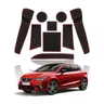 LFOTPP Tapis de porte pour Seat Ibiza Typ 6F / Seat Arona SUV 2018 2019 2020 Hatchback Tapis de