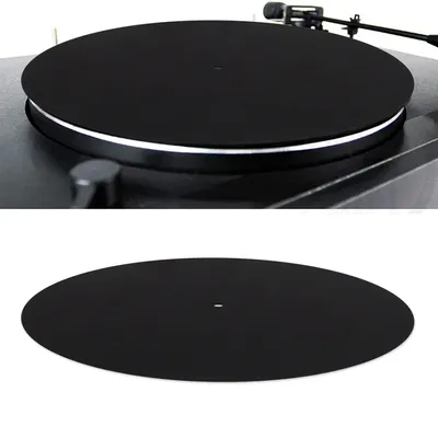 Tampon de tourne-disque coloré en vinyle Lp ultra-mince anti-leges pour phonographes plat et