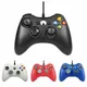 Manette de jeu filaire USB pour Xbox 360 contrôleur mince pour Windows 7 8/10 Microsoft PC prise