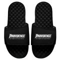 Men's ISlide Black Providence Friars Basketball Stacked Slide Sandals